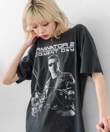 【American Classics/アメリカンクラシックス】【ヴィンテージ風かすれプリント レトロ・90sスタイルに!】PRINT TEE 綿100% ユニセックス ストリート こなれ感 オーバーサイズ
