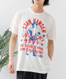 UNIIT | 【American Classics/アメリカンクラシックス】【ヴィンテージ風かすれプリント レトロ・90sスタイルに！】PRINT TEE 綿100% ユニセックス ストリート こなれ感 オーバーサイズ(Tシャツ/カットソー)