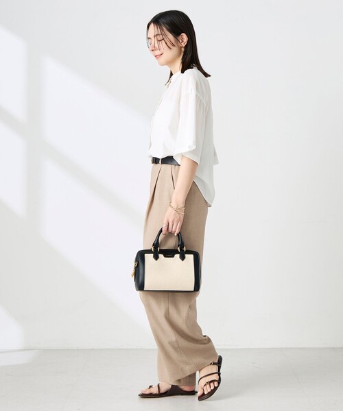 NOLLEY’S(ノーリーズ)の「ウォッシャブル袖2WAYシアーボイルブラウス(シャツ/ブラウス・レディース・ホワイト/ベビーピンク/ネイビー/イエロー・38/36)」の16枚目の写真