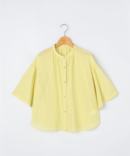 NOLLEY’S(ノーリーズ)の「【BECシリーズ】ウォッシャブル袖2WAYシアーボイルブラウス(シャツ/ブラウス・レディース・ホワイト/ベビーピンク/ネイビー/イエロー・38/36)」の14枚目の写真