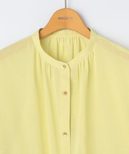 NOLLEY’S(ノーリーズ)の「【BECシリーズ】ウォッシャブル袖2WAYシアーボイルブラウス(シャツ/ブラウス・レディース・ホワイト/ベビーピンク/ネイビー/イエロー・38/36)」の15枚目の写真