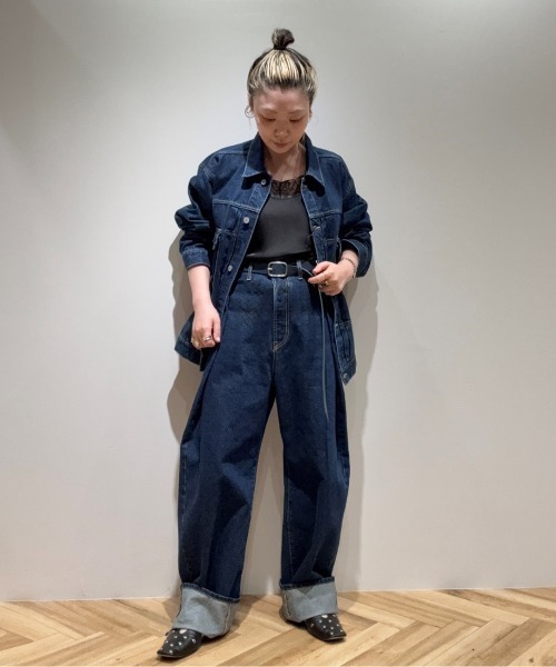 HELIOPOLE（エリオポール）の「SATIN LACE CAMISOLE（キャミソール・レディース・グレー/ブラック・38）」の18枚目の写真
