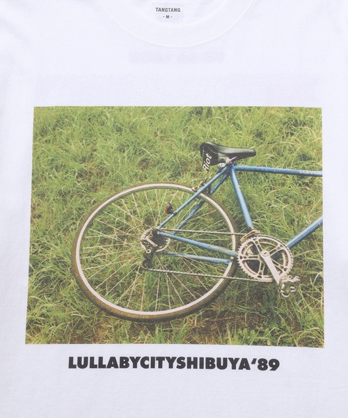 TANGTANG(タンタン)の「【TANGTANG/タンタン】GASATANG LULLABYCITYSHIBUYA 89(Tシャツ/カットソー・メンズ・ホワイト・L/XL/M)」の9枚目の写真