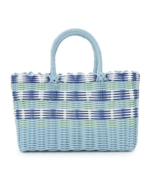 LE SOUK HOLIDAY(ルスークホリデー)の「【CASSELINI】パターンマルシェバッグ(トートバッグ・レディース・ブラック/サックスブルー・フリー)」の18枚目の写真
