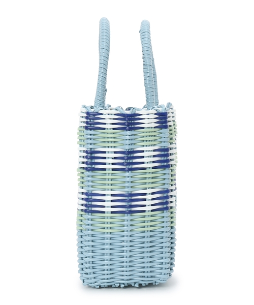 LE SOUK HOLIDAY(ルスークホリデー)の「【CASSELINI】パターンマルシェバッグ(トートバッグ・レディース・ブラック/サックスブルー・フリー)」の19枚目の写真