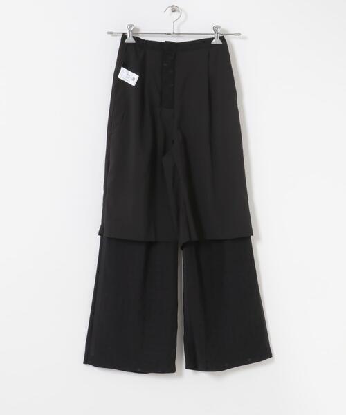 URBAN RESEARCH ROSSO WOMEN（アーバンリサーチ　ロッソ）の「サテンドットパンツ（その他パンツ・レディース・ブラック/アイボリー・36/38）」の16枚目の写真