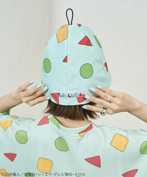 FREAK'S STORE(フリークスストア)の「クレヨンしんちゃん × SAUVENIR × FREAK'S STORE/クレヨンしんちゃん × サウベニア × フリークスストア 別注 オールナイトサウナ サウナハット(ハット・メンズ・イエロー・ONE SIZE)」の12枚目の写真