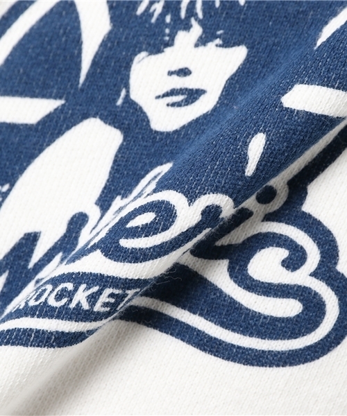 HYSTERIC GLAMOUR（ヒステリックグラマー）の「HYS ROKET pt PK（パーカー・メンズ・ネイビー/トップグレー/ホワイト・SMALL/LARGE/MEDIUM）」の21枚目の写真