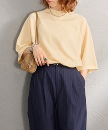 HIGH TWISTED COTTON KNIT PULLOVER ハイ ツイスト コットン ニット