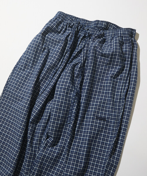 CAHLUMN(カウラム)の「CAHLUMN/カウラム Indigo Madras Check Easy Pant(その他パンツ・メンズ・ネイビー・MEDIUM/LARGE/X-LARGE/XX-LARGE)」の2枚目の写真