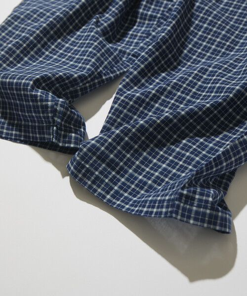 CAHLUMN(カウラム)の「CAHLUMN/カウラム Indigo Madras Check Easy Pant(その他パンツ・メンズ・ネイビー・MEDIUM/LARGE/X-LARGE/XX-LARGE)」の7枚目の写真