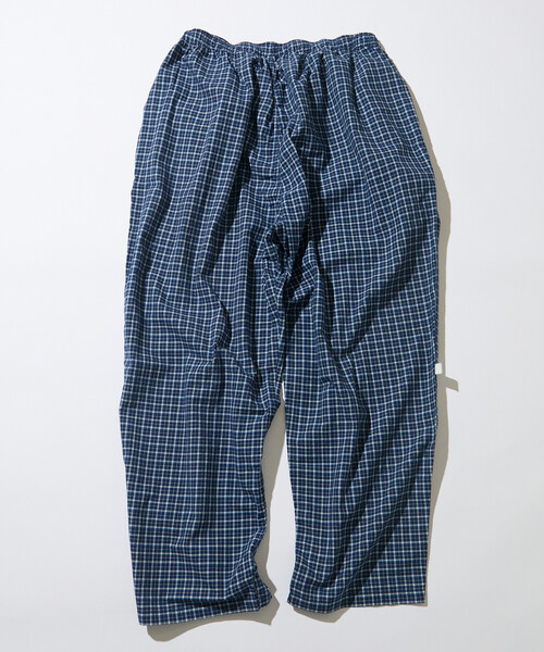CAHLUMN(カウラム)の「CAHLUMN/カウラム Indigo Madras Check Easy Pant(その他パンツ・メンズ・ネイビー・MEDIUM/LARGE/X-LARGE/XX-LARGE)」の10枚目の写真