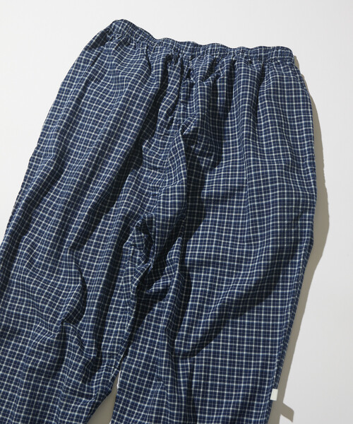 CAHLUMN(カウラム)の「CAHLUMN/カウラム Indigo Madras Check Easy Pant(その他パンツ・メンズ・ネイビー・MEDIUM/LARGE/X-LARGE/XX-LARGE)」の11枚目の写真