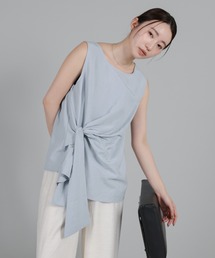 select MOCA Et | 【Et】Asymmetrical Sleeveless Blouse(シャツ/ブラウス)