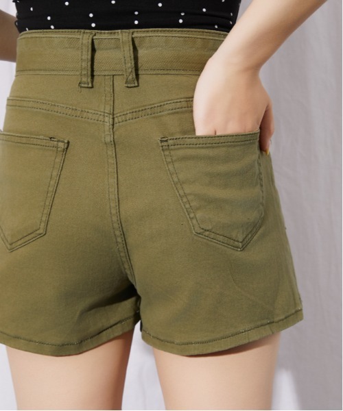GORGE(ゴージ)の「《Y2Kカーゴ》ショートパンツ/韓国ストリート/春夏秋/全3色(その他パンツ・レディース・ベージュ/ブラック/カーキ・F)」の19枚目の写真