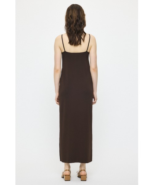 MOUSSY(マウジー)の「BACKLESS KNIT ドレス(ワンピース・レディース・グレー/ダークブラウン/ブラック・2/1)」の12枚目の写真