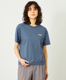 GREY LABEL リネンミックスロゴTシャツ