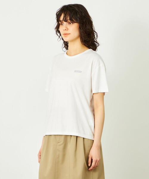 MACKINTOSH PHILOSOPHY（ﾏｯｷﾝﾄｯｼｭ ﾌｨﾛｿﾌｨｰ）の「GREY LABEL リネンミックスロゴTシャツ（Tシャツ/カットソー・レディース・ブラウン系その他4/グリーン系その他/オフホワイト/パープル系その他/ピンク系その他2/ブラック/ライトブルー・2/6）」の17枚目の写真
