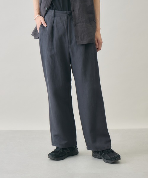 kuros'(クロス)の「kuros'メンズリラックスパンツ(スウェットパンツ・メンズ・チャコールグレー・MEDIUM/LARGE)」の1枚目の写真