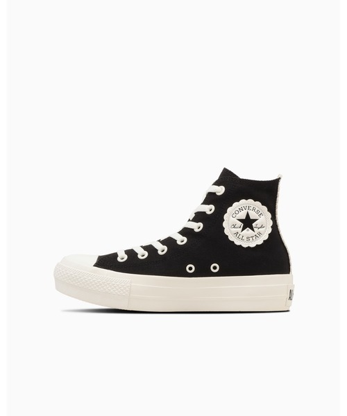 CONVERSE ALL STAR(コンバースオールスター)の「ALL STAR PLTS FLOWERCUT HI / オールスター PLTS フラワーカット HI(スニーカー・レディース・ブラック・3/3.5/4/4.5/5/5.5/6.5)」の8枚目の写真