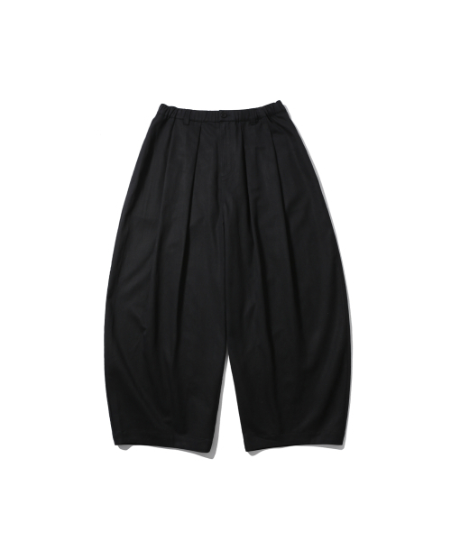 ANGLAN(アングラン)の「Overtuck Balloon Pants - Black(その他パンツ・メンズ・その他・ONE SIZE)」の1枚目の写真