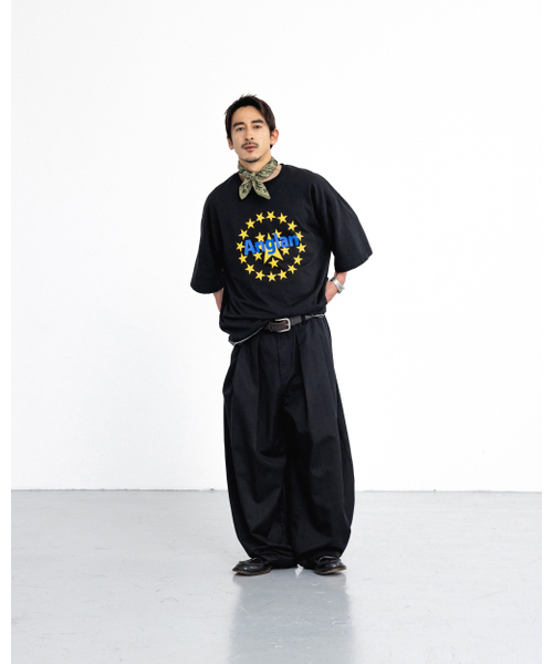ANGLAN(アングラン)の「Overtuck Balloon Pants - Black(その他パンツ・メンズ・その他・ONE SIZE)」の5枚目の写真