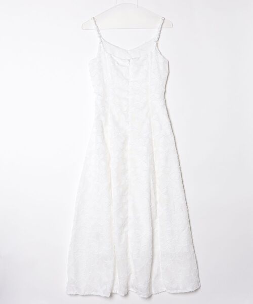 YUGA（ユーガ）の「YUGA_YGMC　　Korean-style　Embroidered camisole dress（ワンピース・レディース・ホワイト/ブラック・FREE）」の3枚目の写真