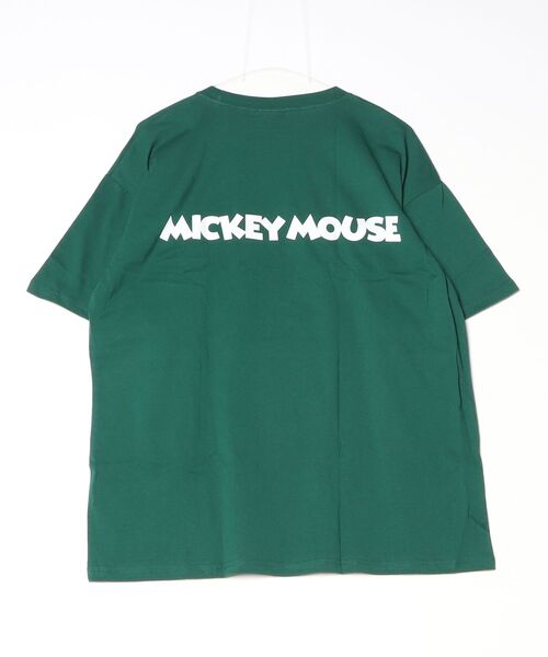 Disney（ディズニー）の「【Disney/ディズニー】プリント オーバーサイズ Tシャツ（Tシャツ/カットソー・メンズ・グレー系その他/杢グレー/ホワイト系その他/オフホワイト/ベージュ/ダークグリーン/ネイビー/チャコール・L/XL/M）」の11枚目の写真