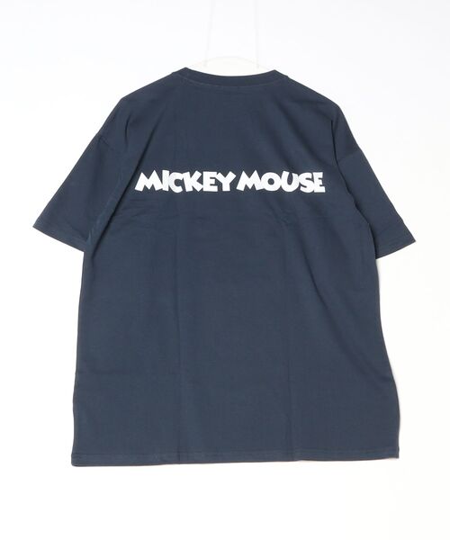 Disney（ディズニー）の「【Disney/ディズニー】プリント オーバーサイズ Tシャツ（Tシャツ/カットソー・メンズ・グレー系その他/杢グレー/ホワイト系その他/オフホワイト/ベージュ/ダークグリーン/ネイビー/チャコール・L/XL/M）」の14枚目の写真