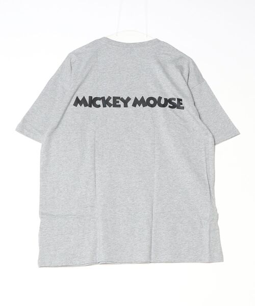 Disney（ディズニー）の「【Disney/ディズニー】プリント オーバーサイズ Tシャツ（Tシャツ/カットソー・メンズ・グレー系その他/杢グレー/ホワイト系その他/オフホワイト/ベージュ/ダークグリーン/ネイビー/チャコール・L/XL/M）」の15枚目の写真