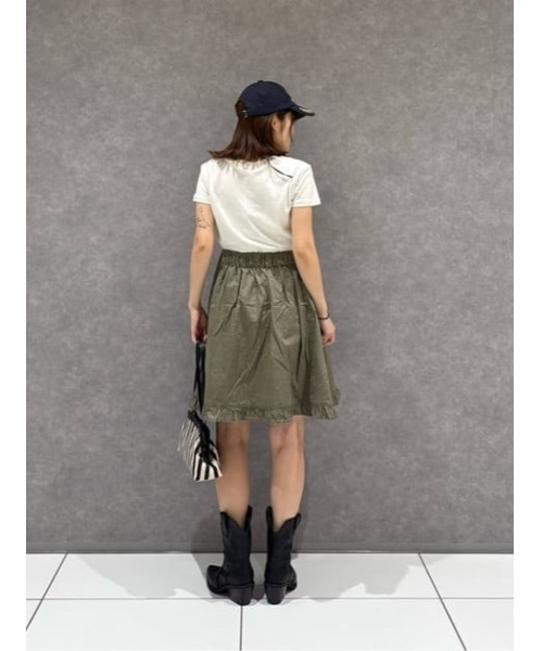 LAGUA GEM(ラグアジェム)の「COTTON ZIP HALTER NECK ワンピース(ワンピース・レディース・カーキ/ピンク/チャコールグレー・SMALL/MEDIUM)」の13枚目の写真