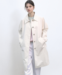 HALF TRENCH COAT - IVORY