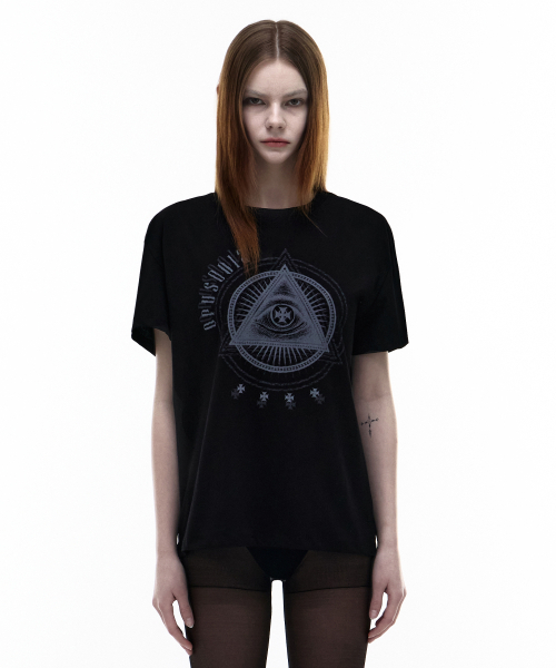OPUS 0012(オーパス0012)の「Op. 07 APEX T-SHIRT BLACK(Tシャツ/カットソー・レディース・その他・SMALL/MEDIUM/LARGE)」の3枚目の写真