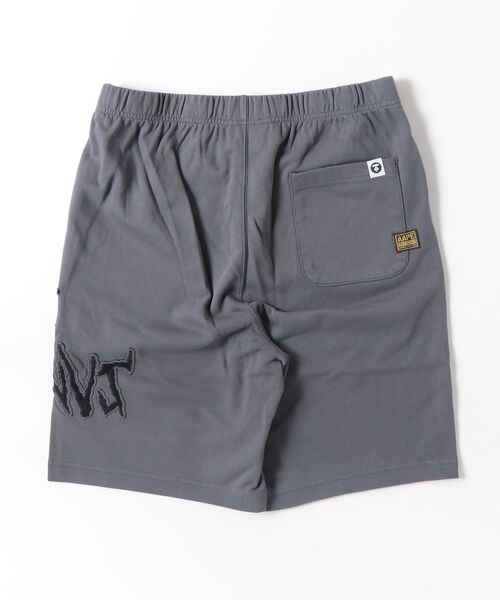 AAPE BY A BATHING APE(エーエイプバイアベイシングエイプ)の「AAPE MAIN SWEAT SHORTS(スウェットパンツ・メンズ・グレー系その他2・SMALL/MEDIUM/LARGE/X-LARGE/XX-LARGE)」の6枚目の写真