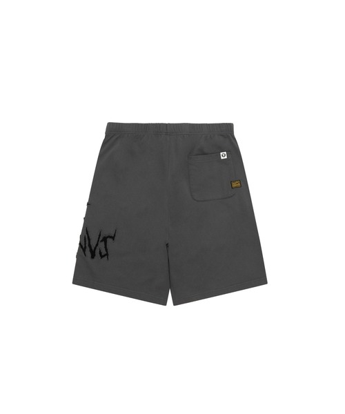 AAPE BY A BATHING APE(エーエイプバイアベイシングエイプ)の「AAPE MAIN SWEAT SHORTS(スウェットパンツ・メンズ・グレー系その他2・SMALL/MEDIUM/LARGE/X-LARGE/XX-LARGE)」の2枚目の写真