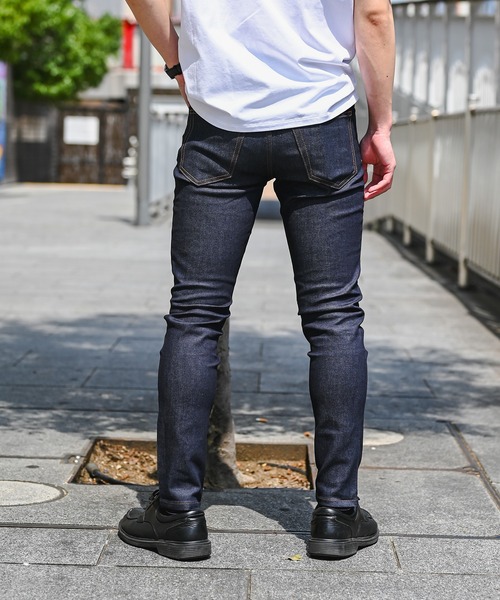 adamsJUGGLER(アダムスジャグラー)の「RTEG O/W デニムロングパンツ(デニムパンツ・メンズ・インディゴブルー・XL/L/M)」の10枚目の写真