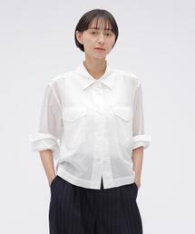 SHEER COTTON STRIPE