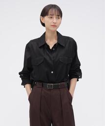MARGARET HOWELL | SHEER COTTON STRIPE(シャツ/ブラウス)