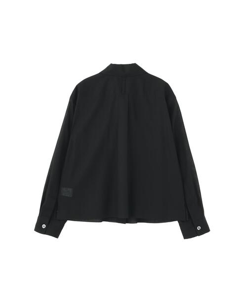 MARGARET HOWELL(マーガレットハウエル)の「SHEER COTTON STRIPE(シャツ/ブラウス・レディース・ホワイト/ブラック・1/2/3)」の10枚目の写真