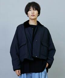 MOGA クロップドジャケットコート