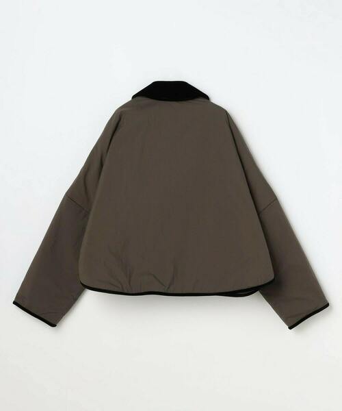 feerique（フィーリック）の「MOGA　クロップドジャケットコート（その他アウター・レディース・ブラック/チャコールグレー・2）」の10枚目の写真