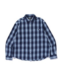 OVERDYED OMBRE CHECK SHIRT