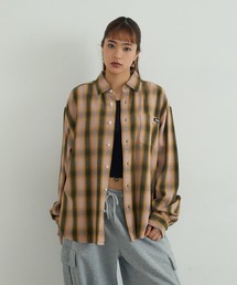OVERDYED OMBRE CHECK SHIRT