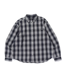 OVERDYED OMBRE CHECK SHIRT