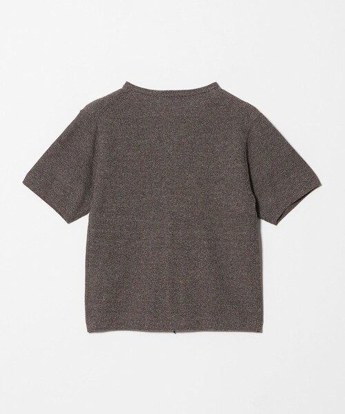 BEAUTY&YOUTH UNITED ARROWS(ビューティーアンドユースユナイテッドアローズ)の「コットン ジップ クルーネック カーディガン ウォッシャブル(カーディガン/ボレロ・レディース・ダークブラウン/ダークグレー/オフホワイト・FREE)」の19枚目の写真