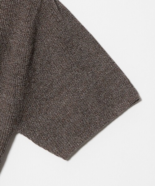 BEAUTY&YOUTH UNITED ARROWS(ビューティーアンドユースユナイテッドアローズ)の「コットン ジップ クルーネック カーディガン ウォッシャブル(カーディガン/ボレロ・レディース・ダークブラウン/ダークグレー/オフホワイト・FREE)」の21枚目の写真