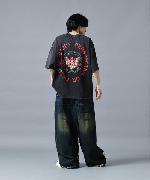 DANKE SCHON(ダンケシェーン)の「DankeSchon/ダンケシェーン/BRUST METACLUB(Tシャツ/カットソー・メンズ・ブラック・M/L)」の2枚目の写真