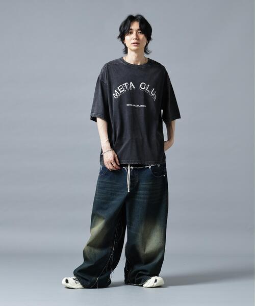 DANKE SCHON(ダンケシェーン)の「DankeSchon/ダンケシェーン/BRUST METACLUB(Tシャツ/カットソー・メンズ・ブラック・M/L)」の4枚目の写真