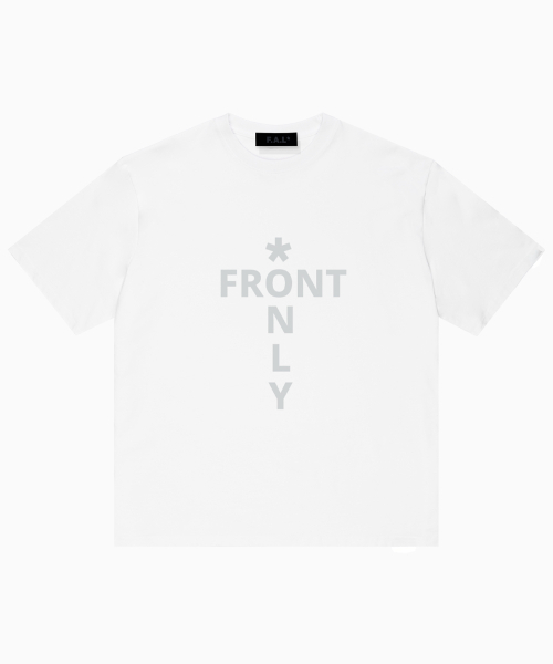 MOON FAIRY（ムーンフェアリー）の「CROSS オーバーサイズ 半袖Tシャツ [ホワイト]（Tシャツ/カットソー・レディース・その他・SMALL/MEDIUM/LARGE/X-LARGE）」の2枚目の写真