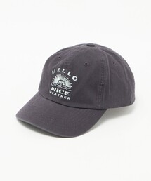 NICE WEATHER（ナイスウェザー）の「【別注】＜HELLO SUNRISE＞ ロゴ ベースボールキャップ（キャップ）」